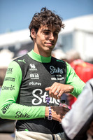 Gabriel Bortoleto at Goodwood Festival of Speed on 12th July 202