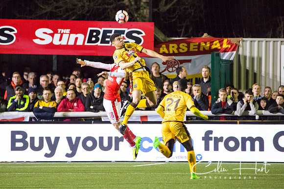 Sutton United v Arsenal - FA Cup - 20th Feb 2017