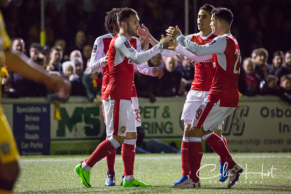 Sutton United v Arsenal - FA Cup - 20th Feb 2017
