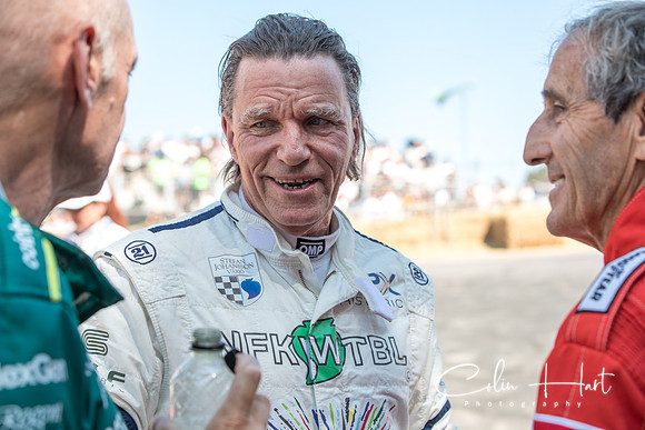 Stefan Johansson at Goodwood Festival of Speed on 13th July 2025